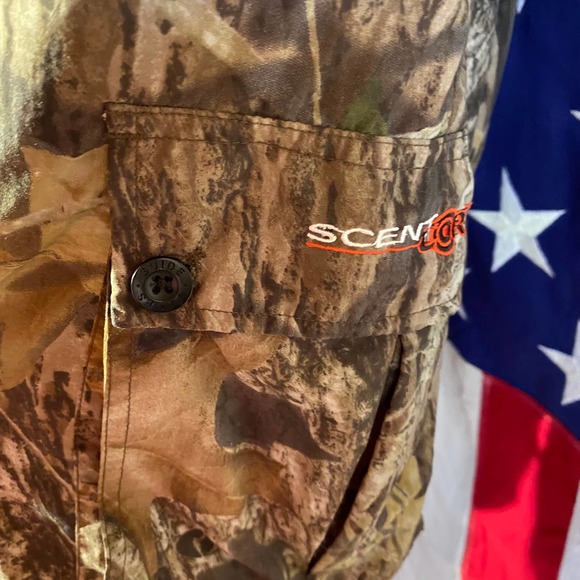 Gander Mountain Mens XL Scent Core Hunting Pants Mossy Oak Break Up - Picture 5 of 14